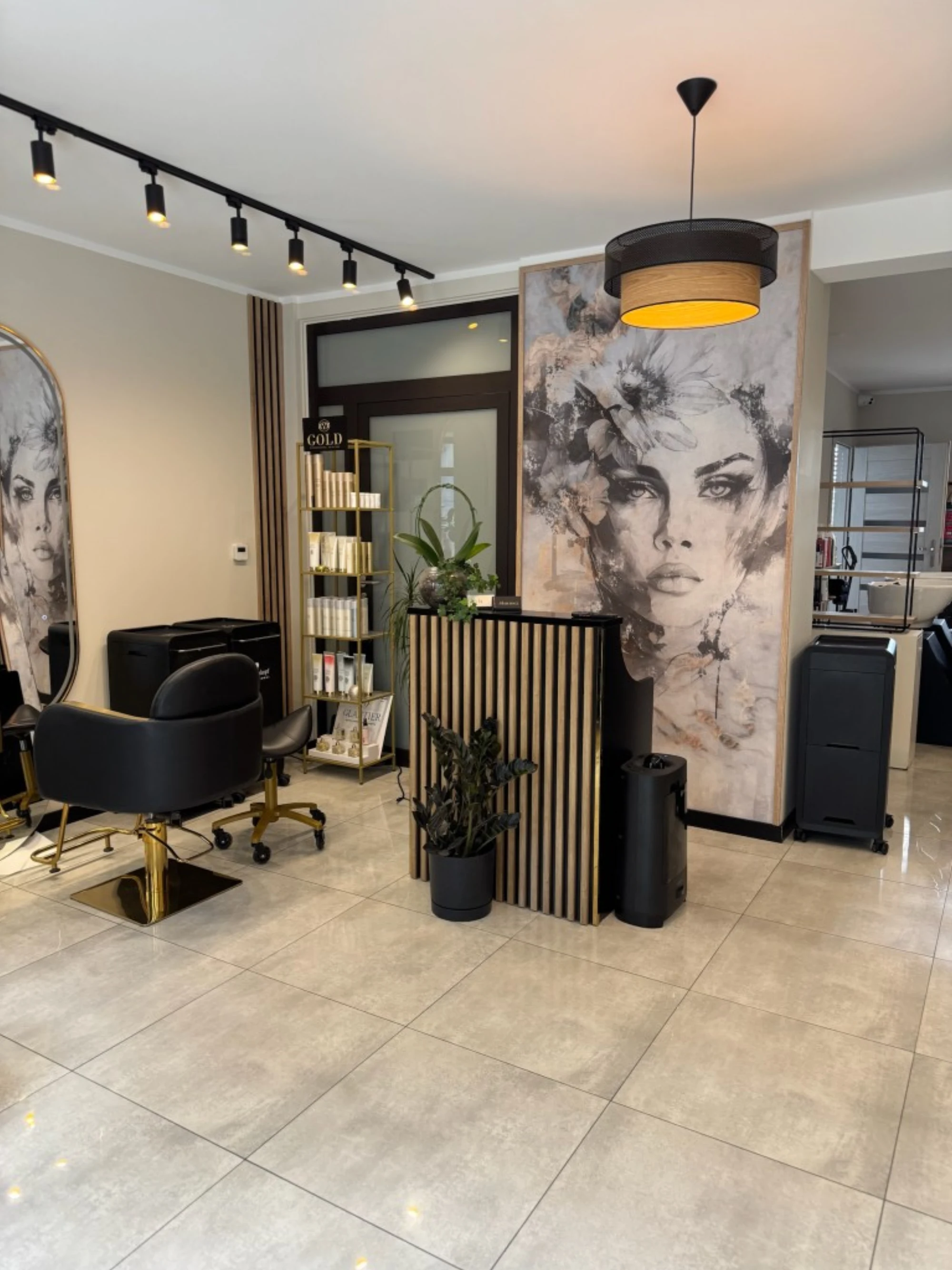 Recepcja salonu Hair by Sylwia w Wejherowie